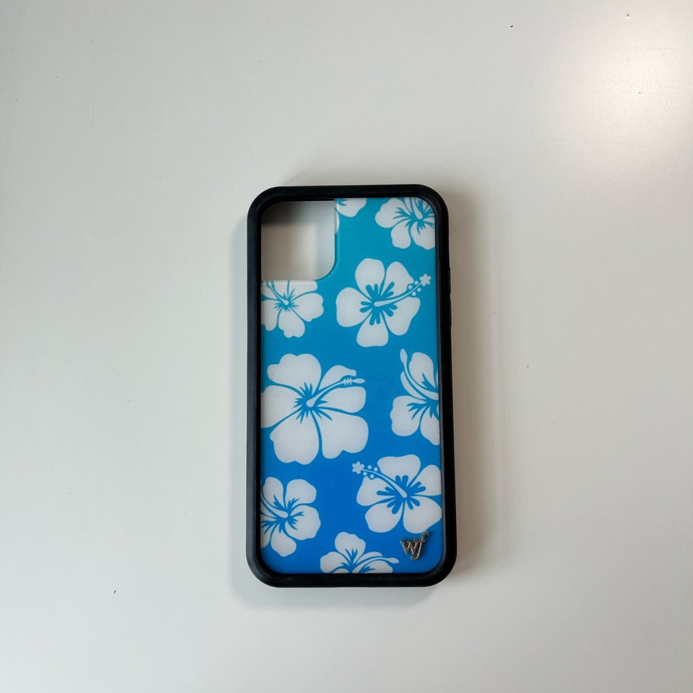 Wildflower Iphone 11 Blue Hibiscus Case